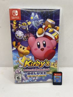 Kirby's Return to Dreamland: Deluxe Edition- Nintendo Switch complete in box