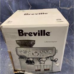 Breville Stainless Steel Barista Express Espresso Machine. 