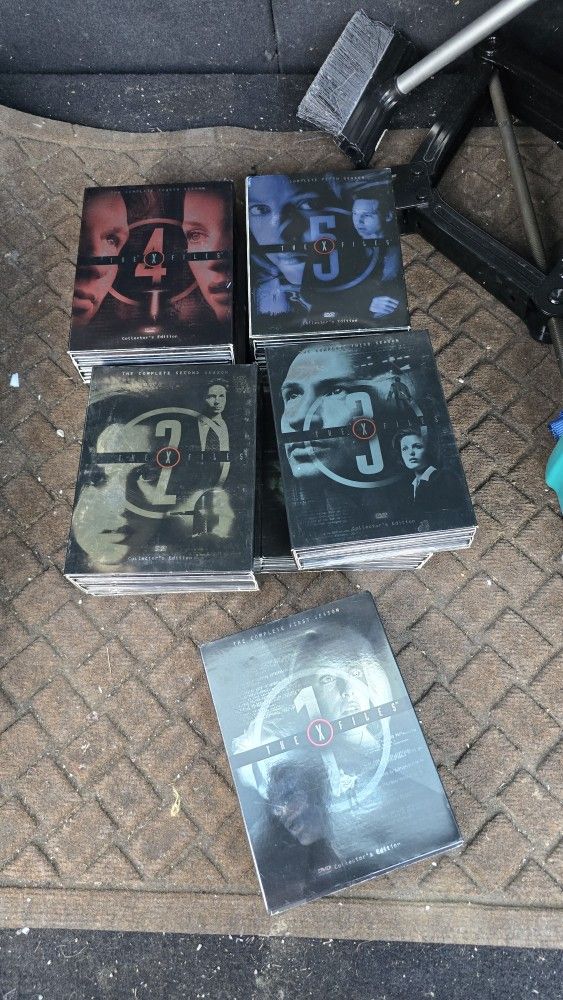 X-Files DVDs Seasons 1-9