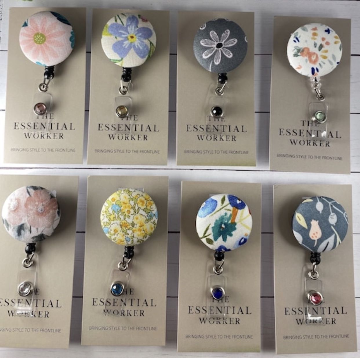 Badge Reel- Set Of 8