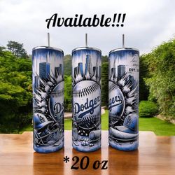 Custom Tumbler - Dodgers 