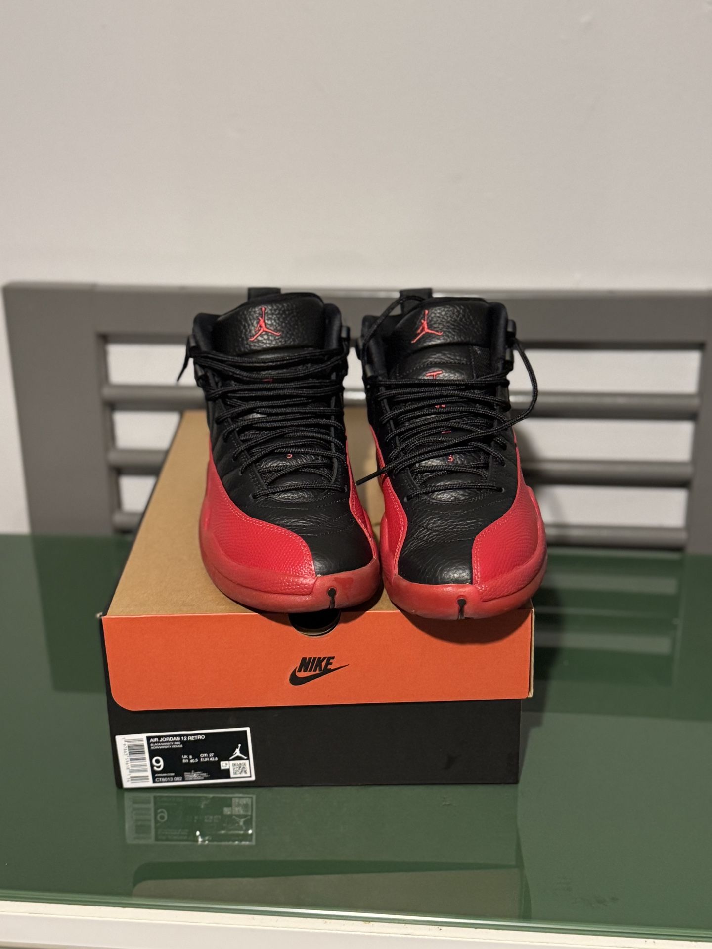 Air Jordan 12 Retro Bred – Men’s Size 9 – Worn Once
