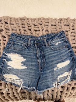 American Eagle Distressed Denim Shorts