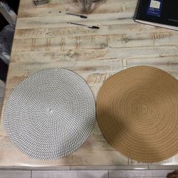 15in round placemat have 3