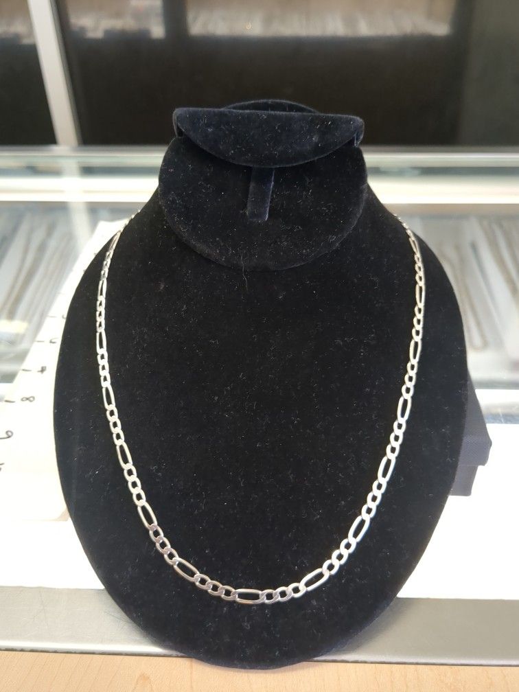 14k White Gold Necklace 15.8 Grams 24 Long Layway Available 10% Down If You Interested Please Make Sure You Ask For Maribel Thank You 
