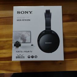 Sony wireless stereo headphone system for T v's