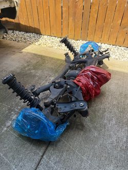 2024 Subaru Crosstrek rear subframe and suspension assembly