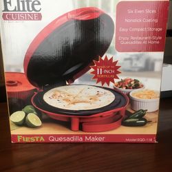 Elite Cuisine Quesadilla Maker