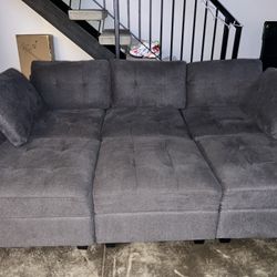 Sectional Sofa w/ Storage