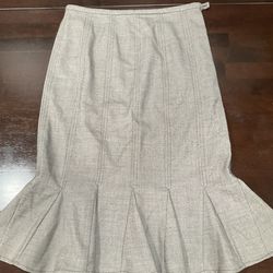 SUNNY LEIGH SKIRT WITH RUFFLE BOTTOM