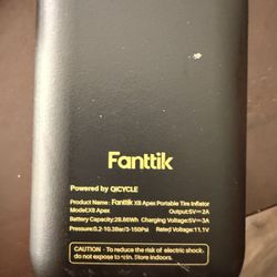 Rechargeable air pump