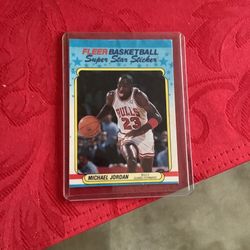 88-89’ Fleer Michael Jordan