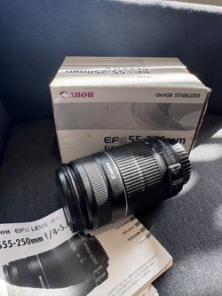 Canon EFS 55-250mm Lens