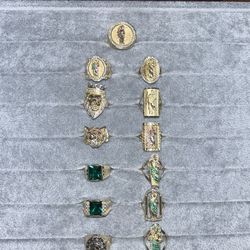 SAN JUDITAS RINGS 14K GOLD / ST. JUDE RINGS 