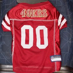 Officially licensed dog jersey San Francisco 49ers size (M) brand new
