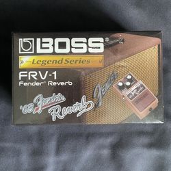 BOSS FRV-1 Spring Reverb RARE Effect Pedal