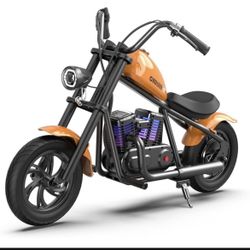 Kids Electric Dirt Bike Motorcycle – Safe 10mph Ride-On Toy with Lights & Music – Up to 60 mins Battery – Adjustable Handlebars – Ideal Gift for Ages 