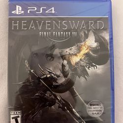 Sealed PS4 HEAVENSWARD Final Fantasy XIV Online