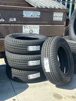 265/70/18 Goodyear Efficient Grip SUV (4) new tires installation and balance 50,000 miles