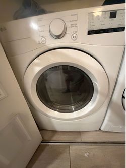 LG front load washer & dryer