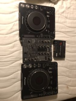 Pioneer CDJ 1000 set