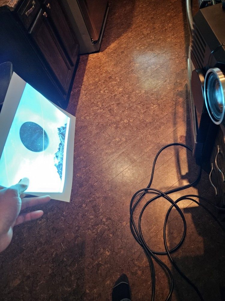 Panasonic PT-AE4000U Projector And Hardon Karmon 5.1 Surround System