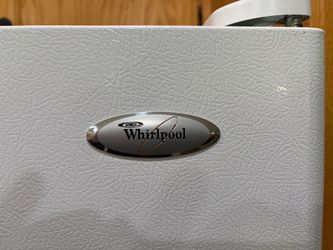 Whirlpool white french door refrigerator