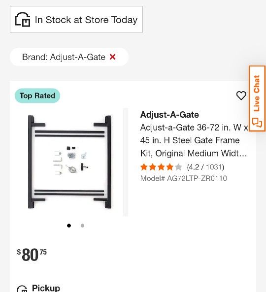 Adjustable Gate Frame