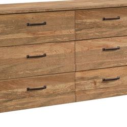 Brown Wood Dresser 