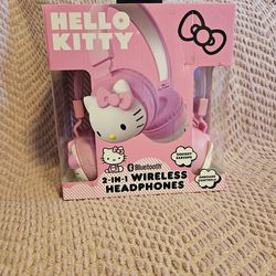 NEW HELLO KITTY wireless HEADPHONES
