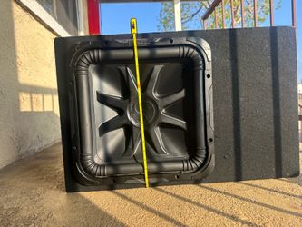 15” inch L7 kicker subwoofer speaker port custom box