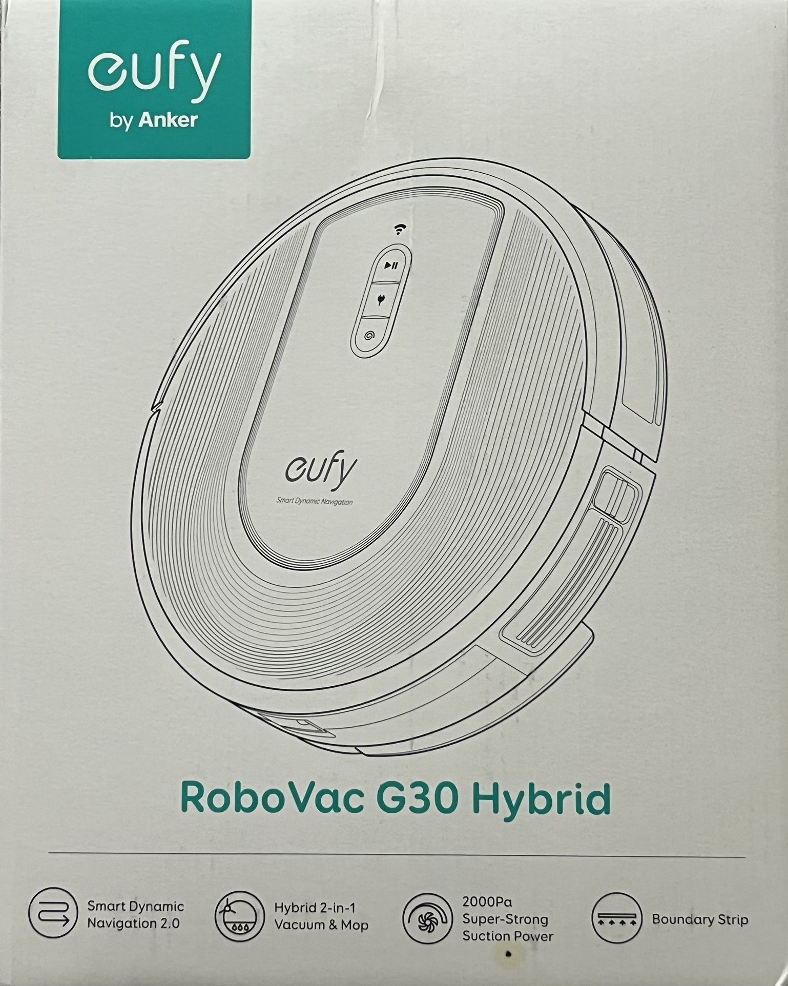 Eufy Robovac G30 Hybrid 2 In 1 - Vaccum And mop