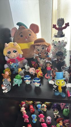 Mixed Disney & Character Figure and Plush Lot