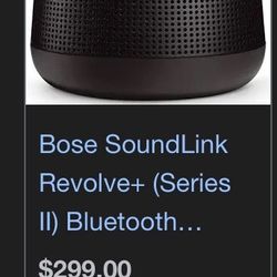 Bose Sound Link Revolve + Series 2