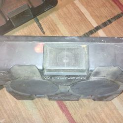 Truck Behind Seat Speaker Box 