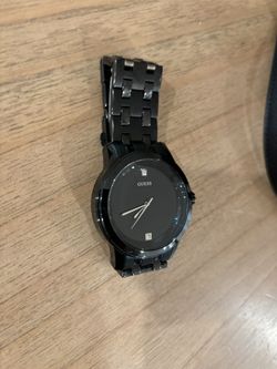 Guess Black Steel Watch