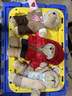 (3) Older Starbucks Bears, Never Set Out, Like New