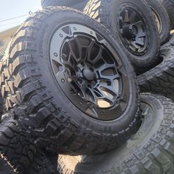 wheels 17x9 tires 33 off road