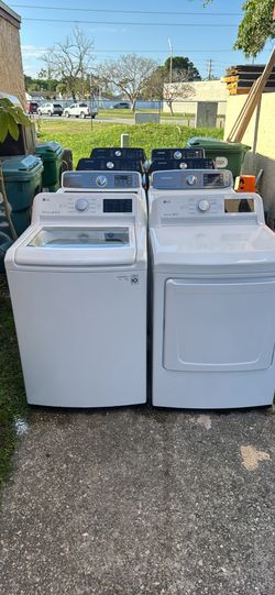 Washer and dryer LG