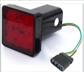 32 LED Trailer Hitch Receiver Brake Light - Fits 2" Receiver - Open Box