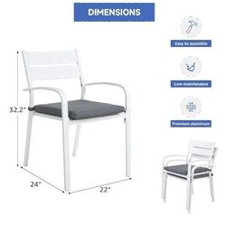 New White  Deck Chairs 2