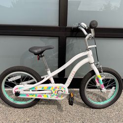 Electra 16” white kids bike