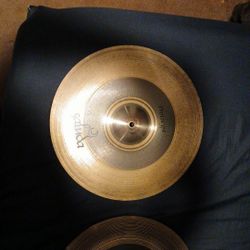 Saluda 17 Inch Crash and Saluda China Cymbal 