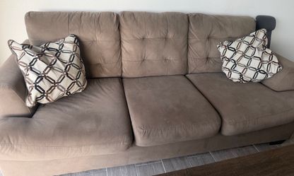 Sofa loveseat and chair