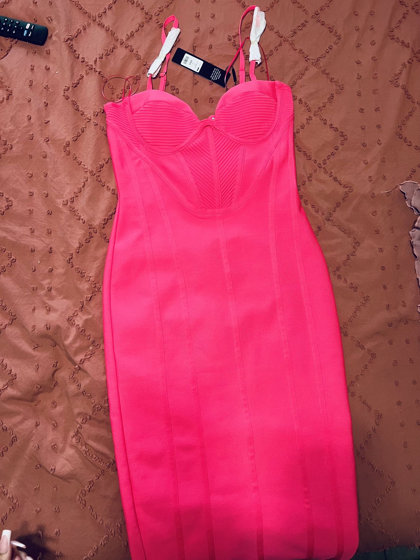 Hot Pink Fashion Nova Dress
