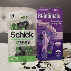 Schick & Skintimate Razors -$3 Each 