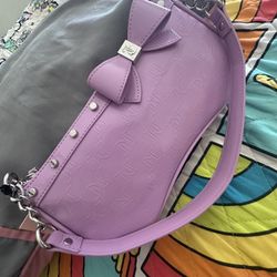 💜 Juicy Leather Shoulder Purse 💜