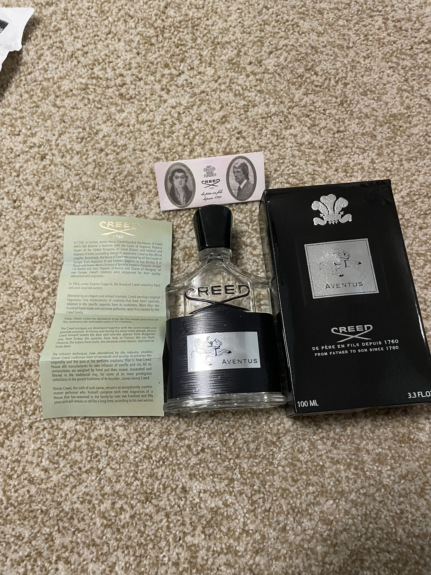 Aventus Creed 3.3oz. 100ml