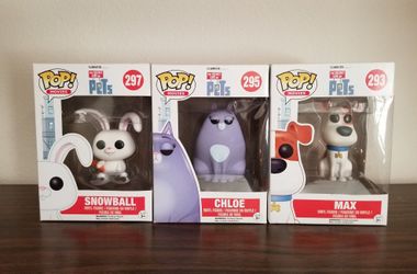 Funko POP! Movie Vinyl Figures - The Secret Life Of Pets