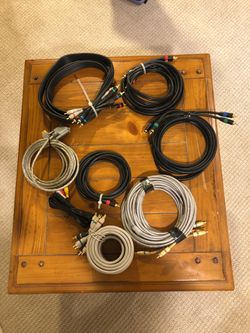 RCA cables & connectors
